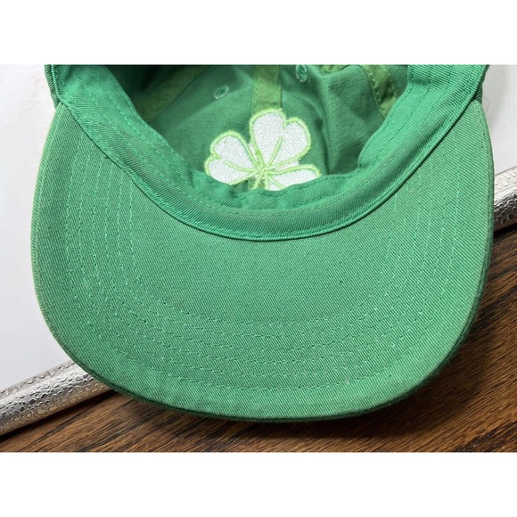 Adidas Shamrock Run Portland hat Baseball Cap Green One Size - Picture 6 of 6